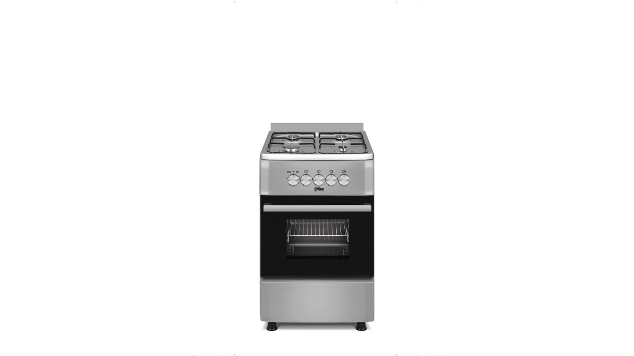 Xper F5S40G2 X 50x50cm free standing cooker Inox